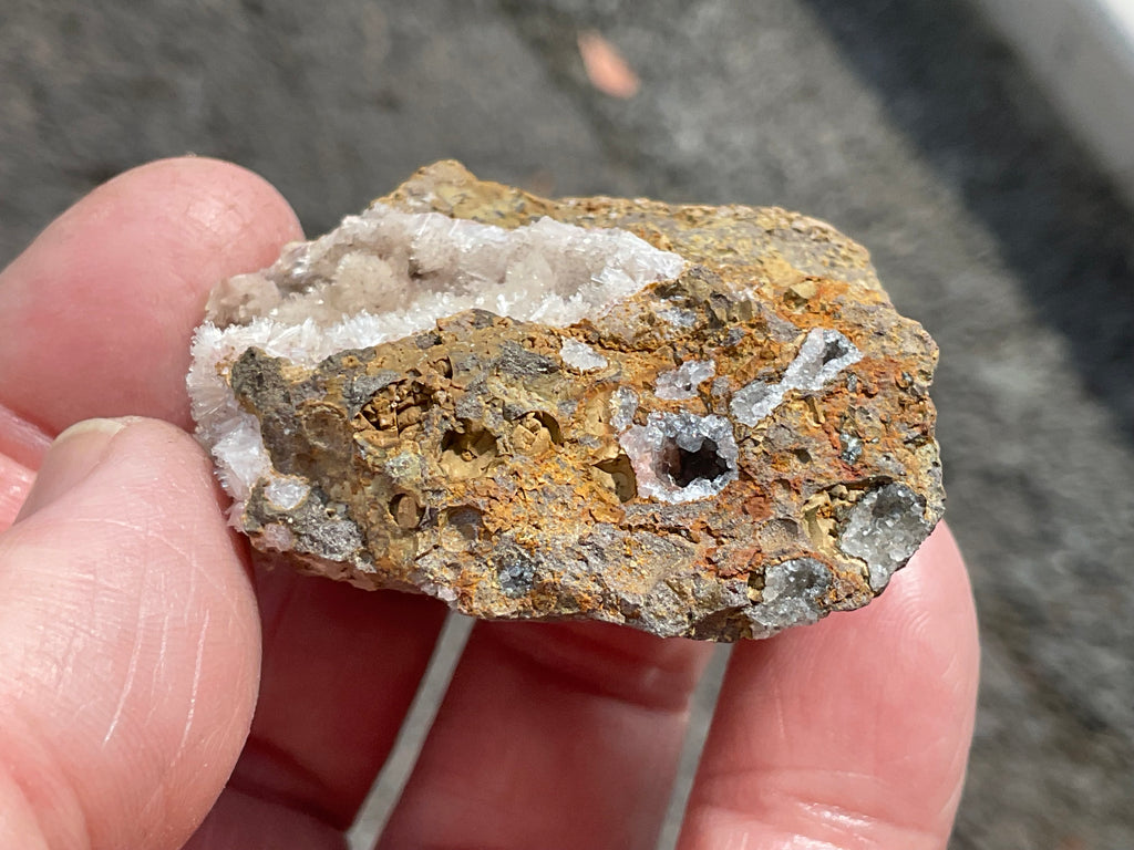 42g Australian Analcime with Natrolite in Basalt Specimen C