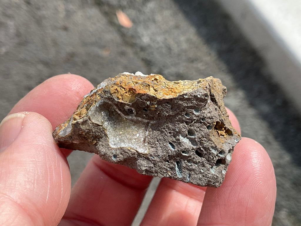 42g Australian Analcime with Natrolite in Basalt Specimen C
