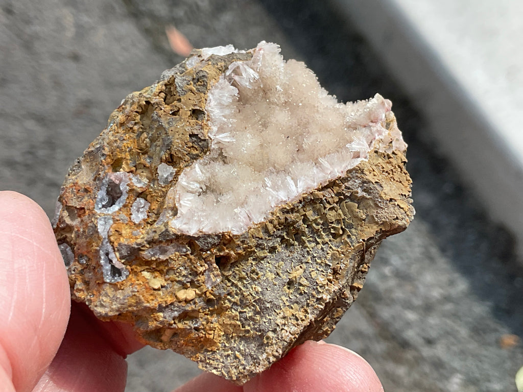 42g Australian Analcime with Natrolite in Basalt Specimen C