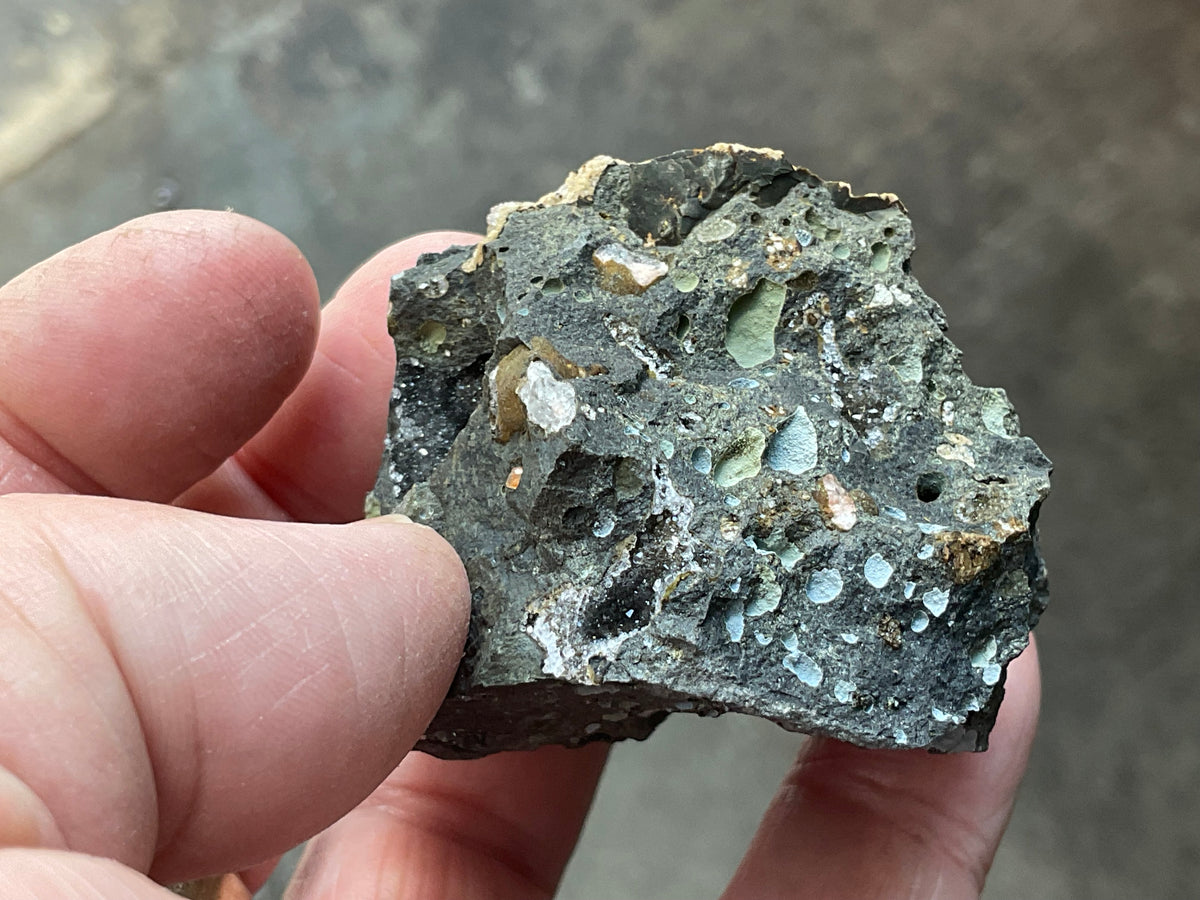 78g Australian Analcime with Natrolite in Basalt Specimen D