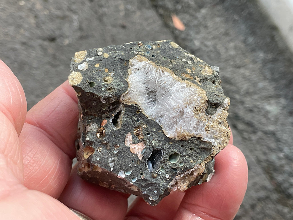 78g Australian Analcime with Natrolite in Basalt Specimen D