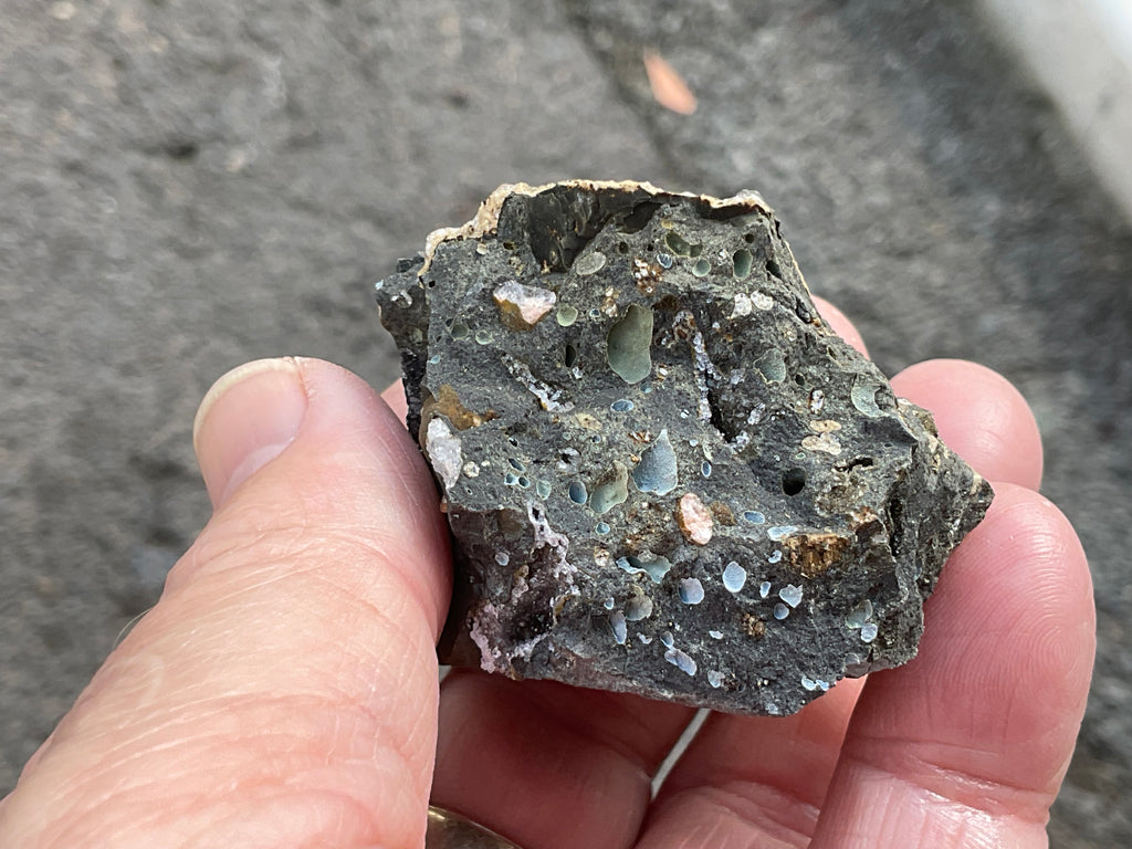 78g Australian Analcime with Natrolite in Basalt Specimen D