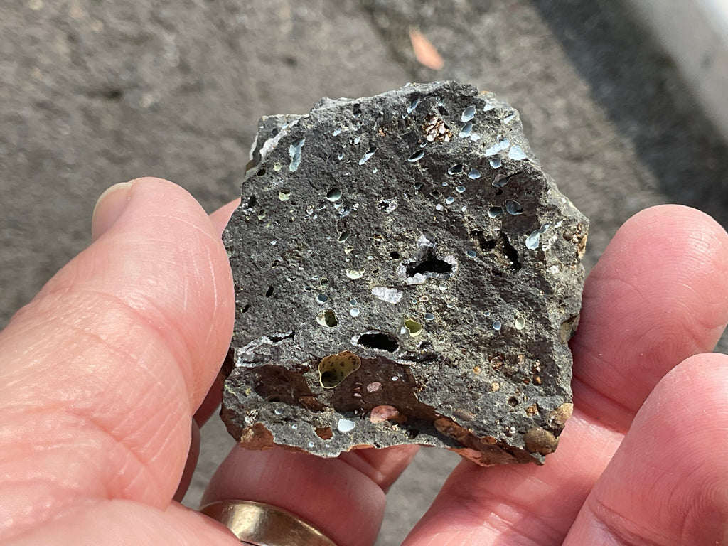 78g Australian Analcime with Natrolite in Basalt Specimen D