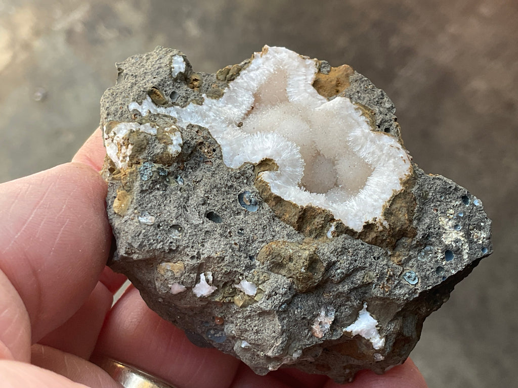 58g Australian Analcime with Natrolite in Basalt Specimen E