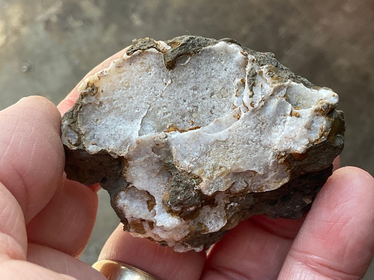 58g Australian Analcime with Natrolite in Basalt Specimen E