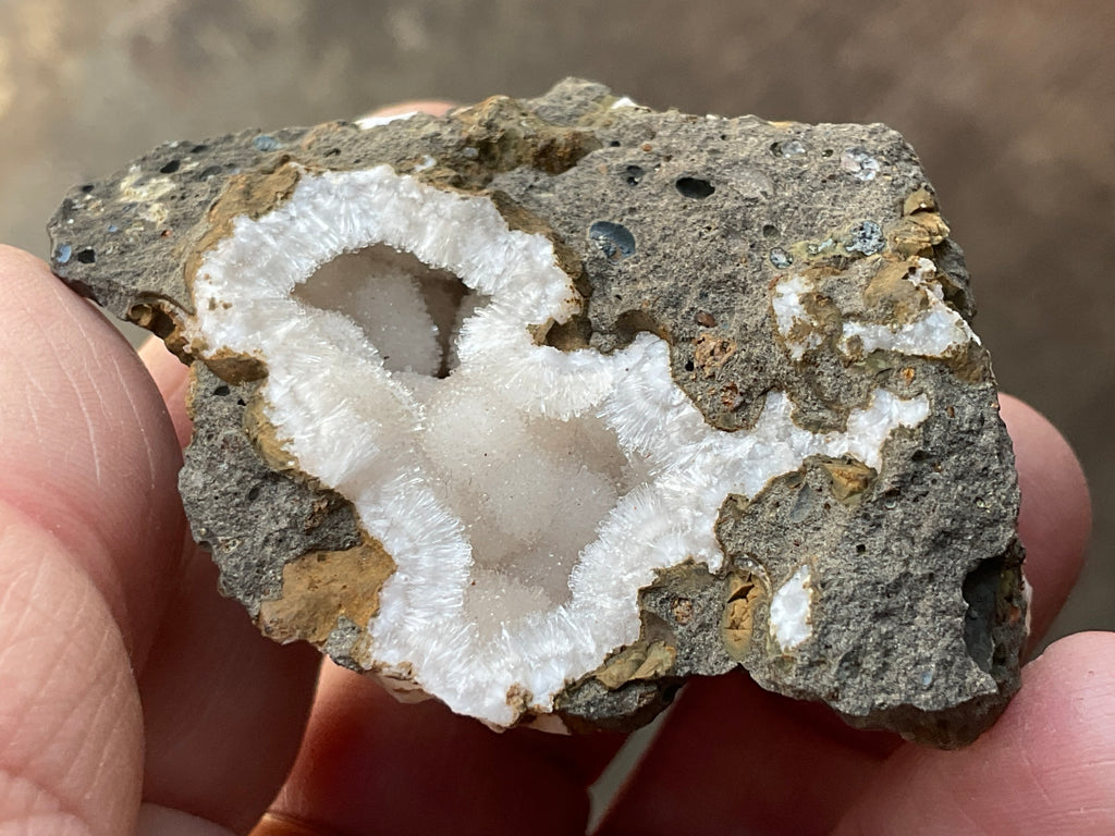 58g Australian Analcime with Natrolite in Basalt Specimen E
