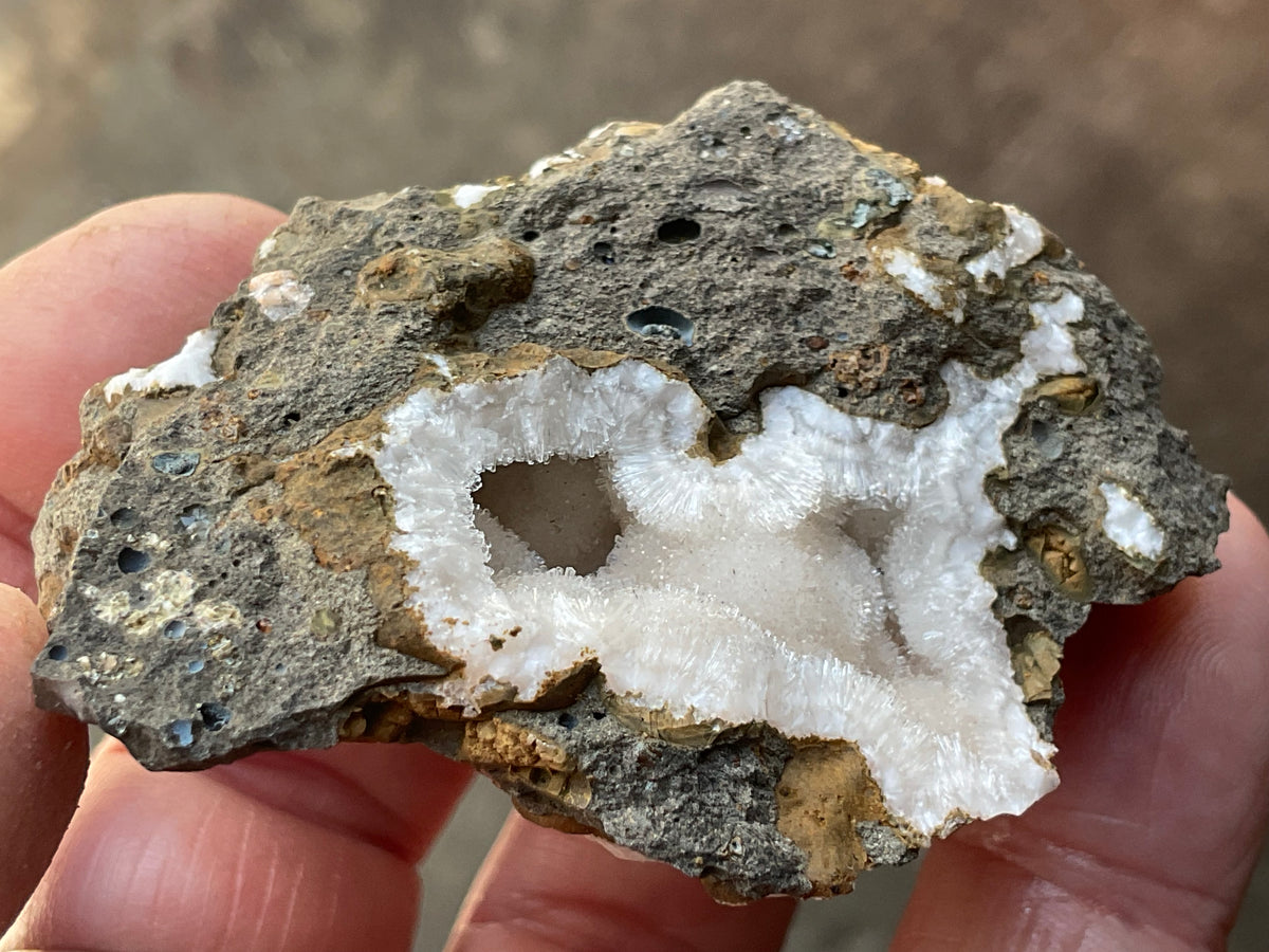 58g Australian Analcime with Natrolite in Basalt Specimen E
