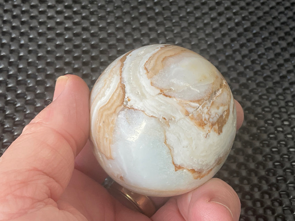 257g Caribbean Calcite Sphere