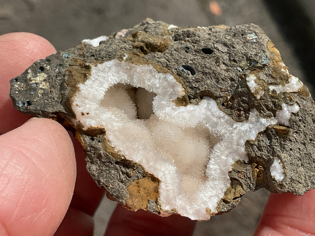 58g Australian Analcime with Natrolite in Basalt Specimen E