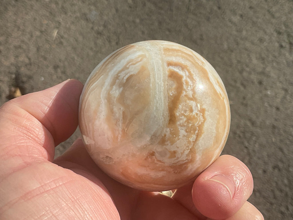 257g Caribbean Calcite Sphere