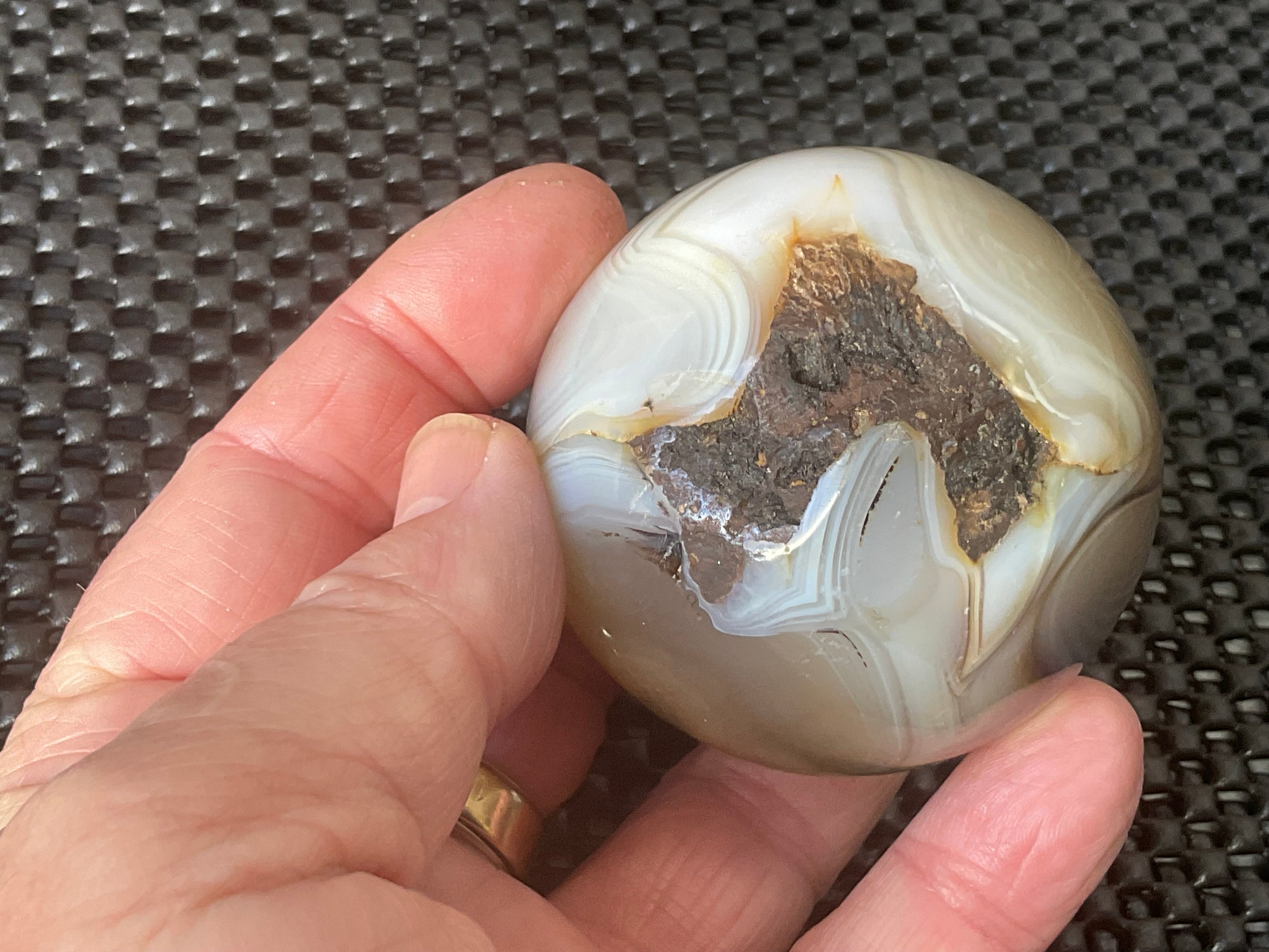 251g Agate Sphere