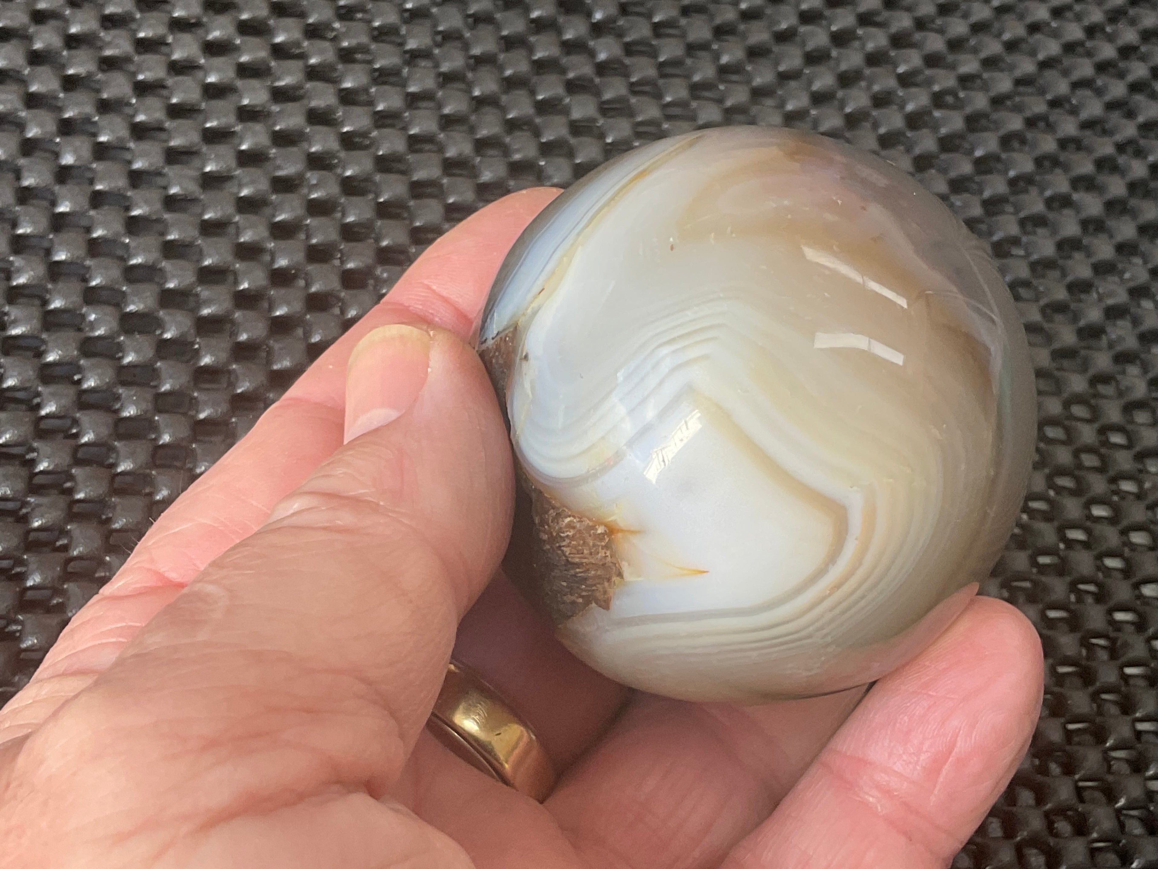251g Agate Sphere