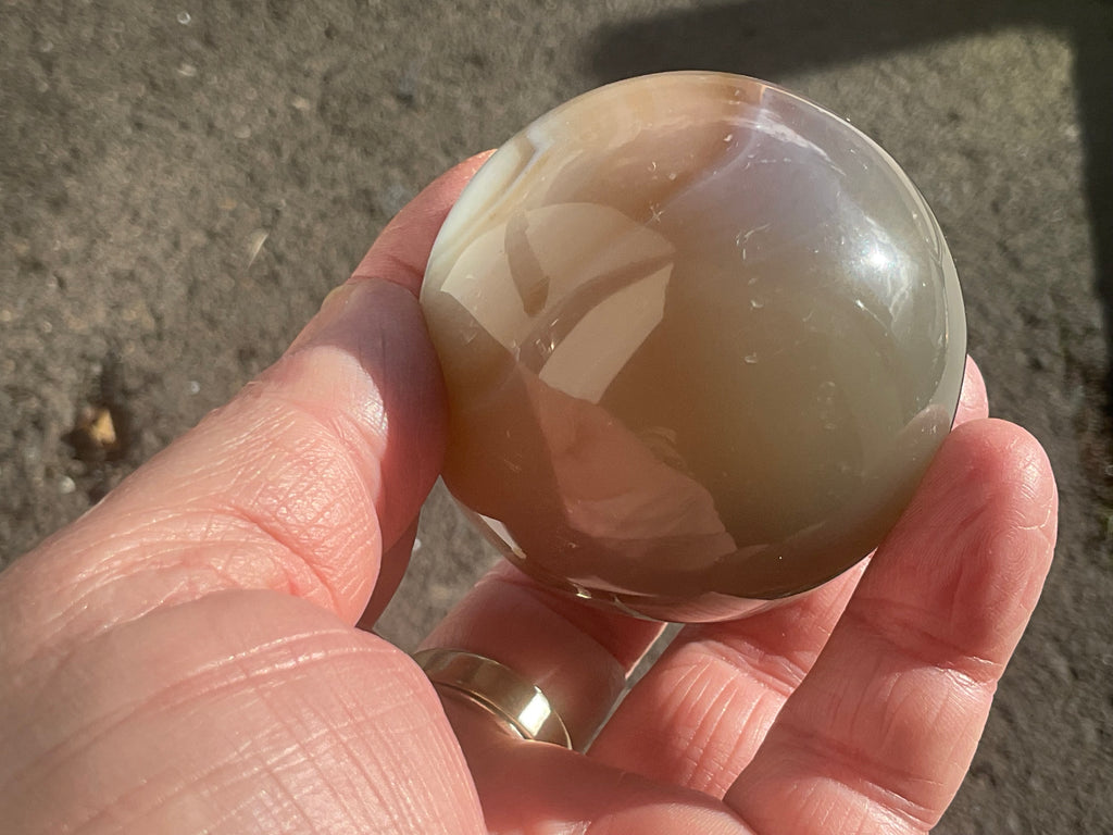 251g Agate Sphere