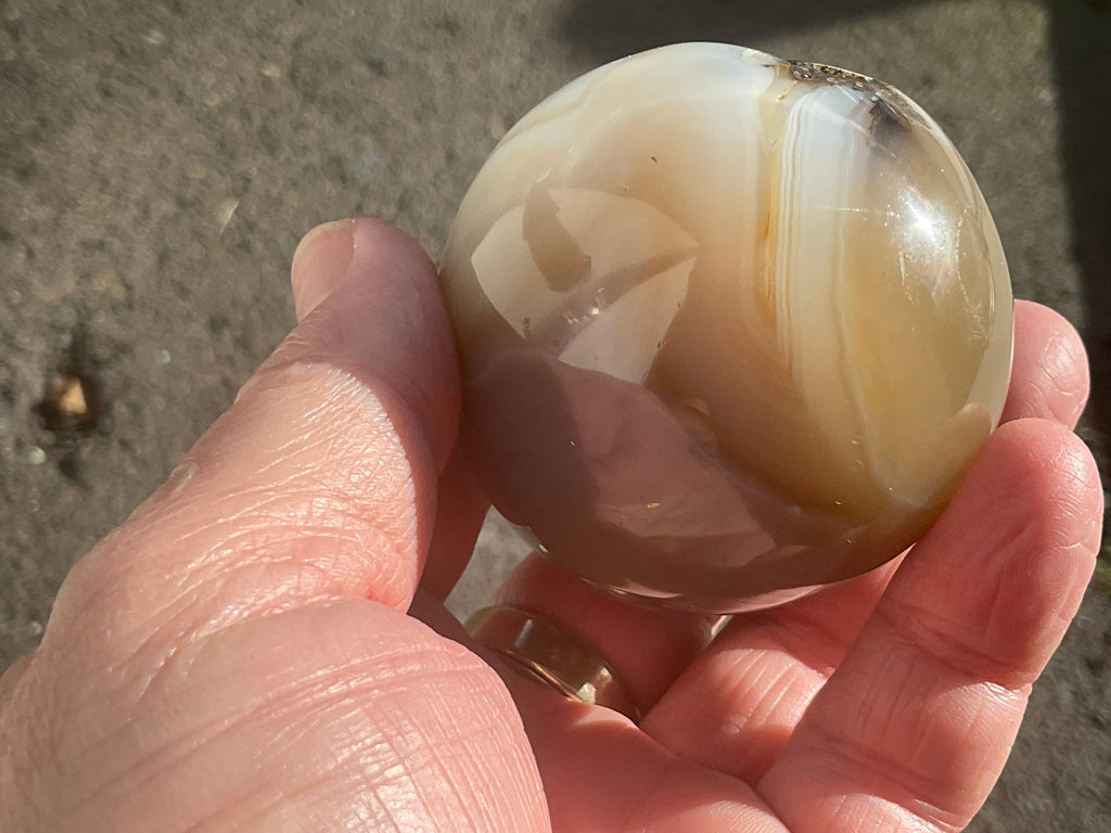 251g Agate Sphere