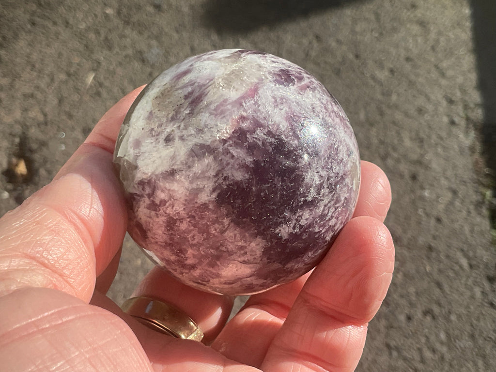 246g Lepidolite Sphere