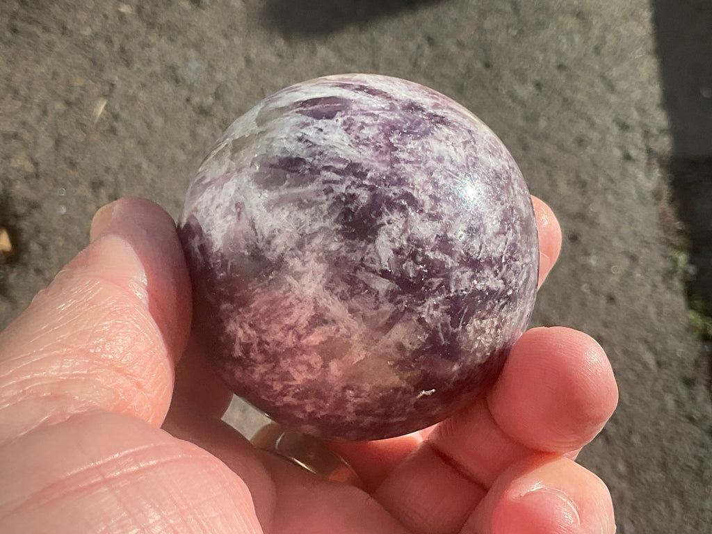 246g Lepidolite Sphere
