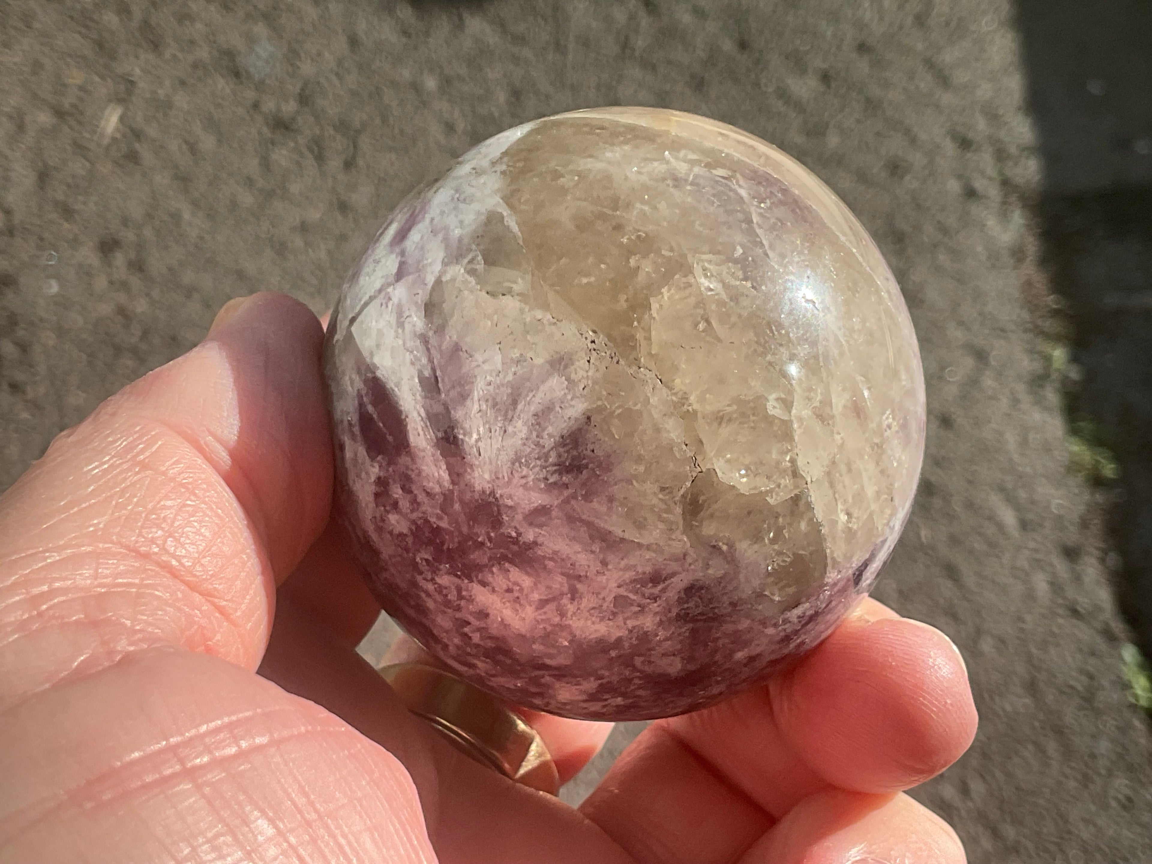 246g Lepidolite Sphere
