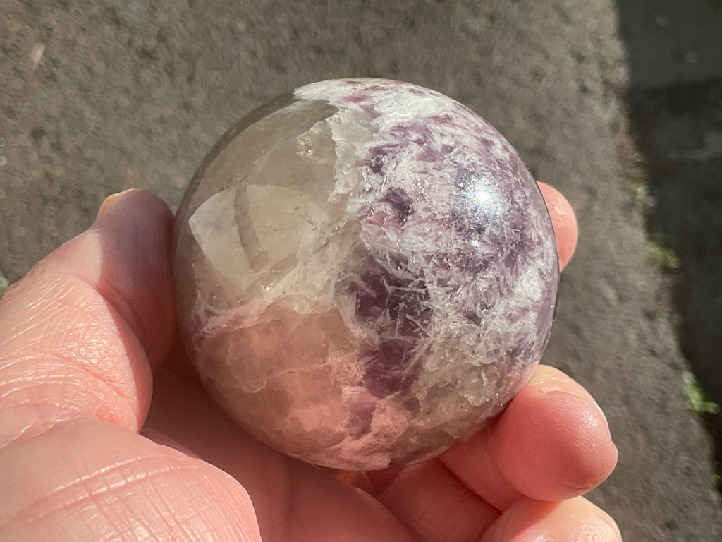 246g Lepidolite Sphere