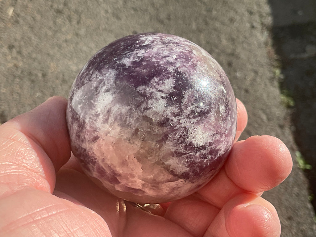 246g Lepidolite Sphere