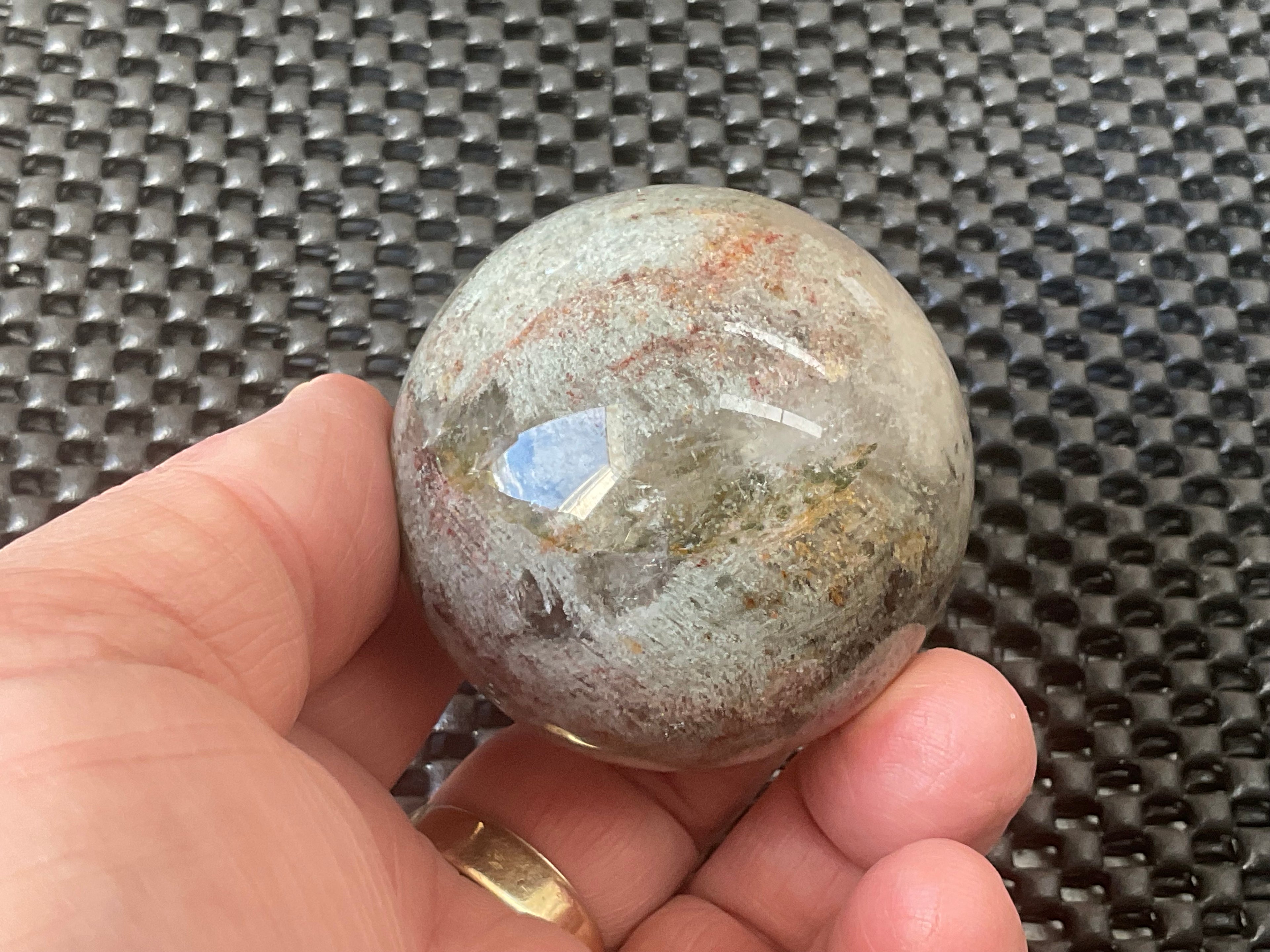 162g Garden Quartz Sphere 1B