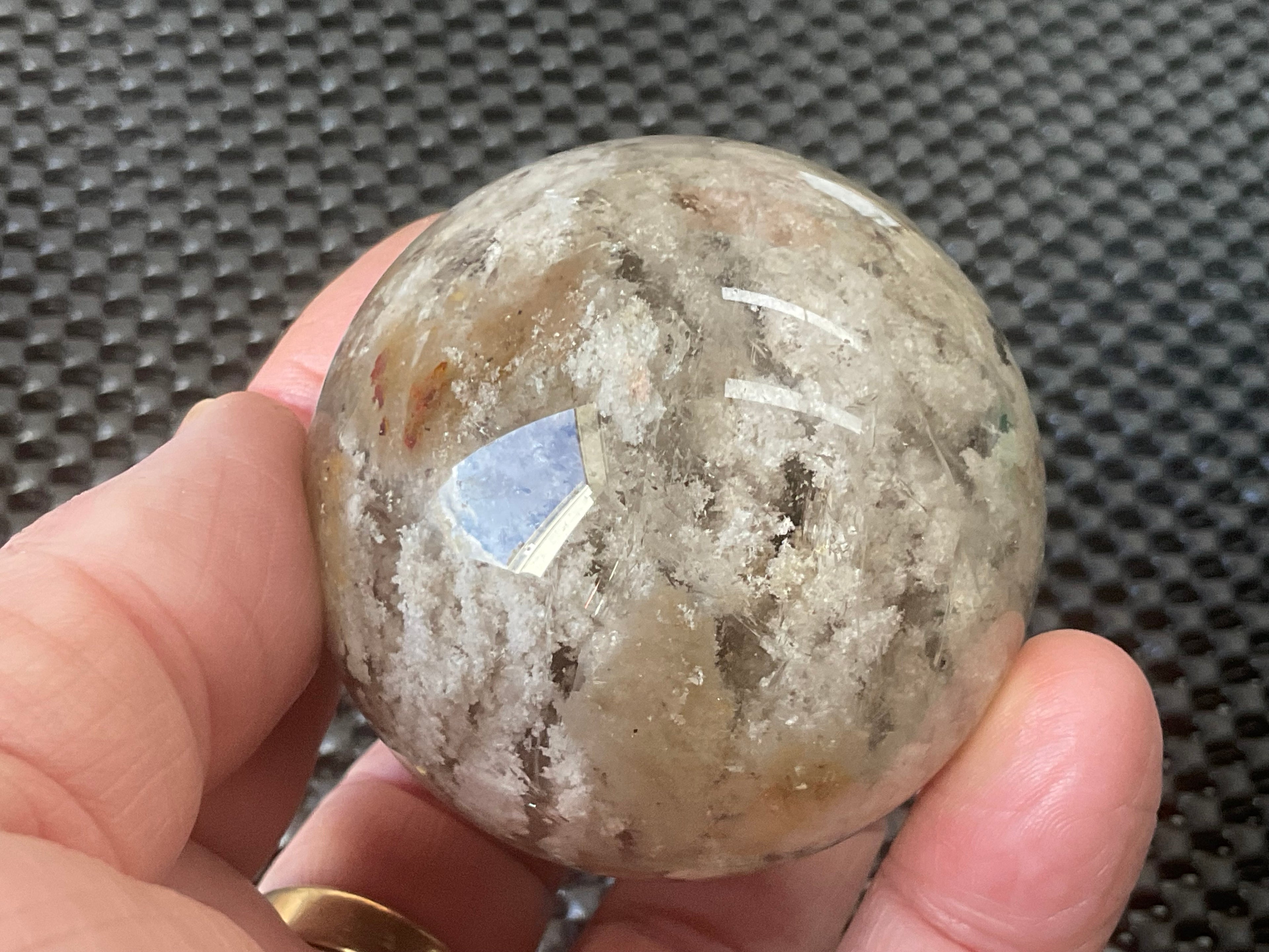 219g Garden Quartz Sphere 1C