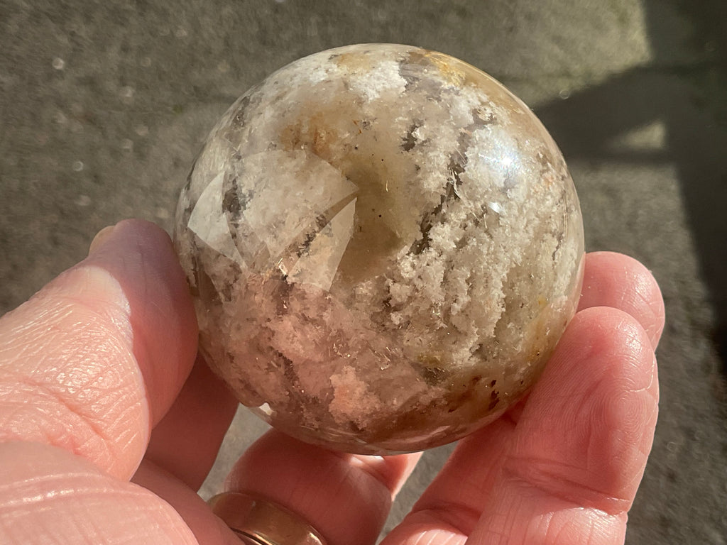 219g Garden Quartz Sphere 1C