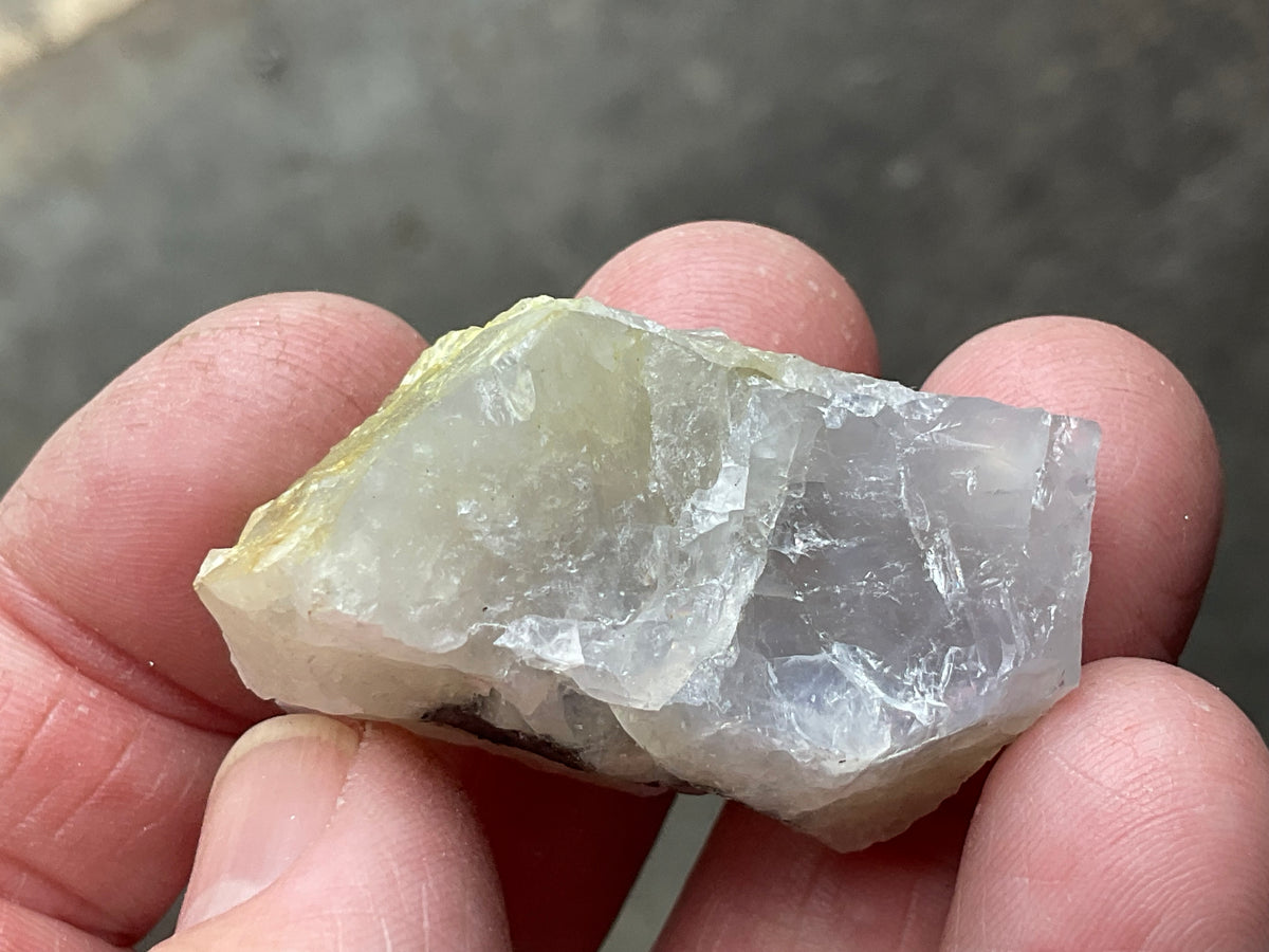 26g Sphalerite and Chalcopyrite in Clear Quartz Specimen from Broken Hill