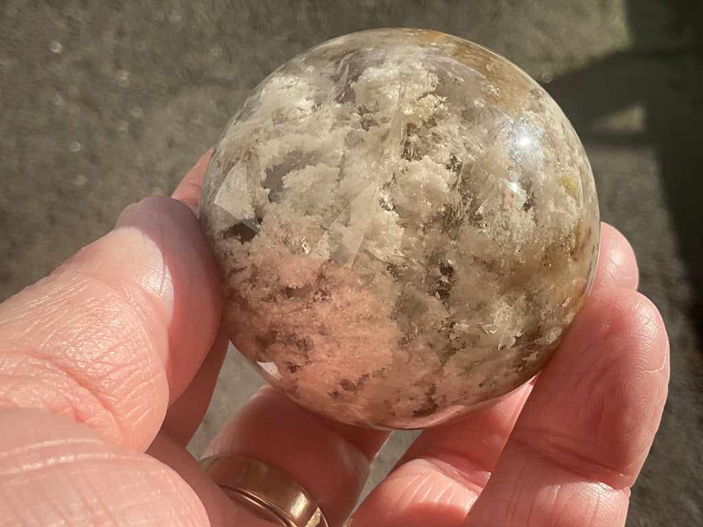 219g Garden Quartz Sphere 1C