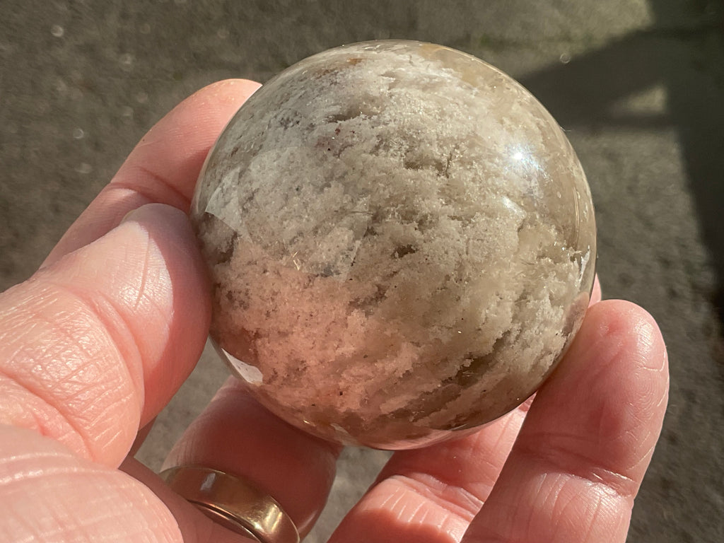 219g Garden Quartz Sphere 1C