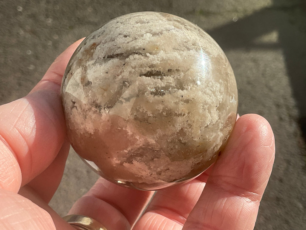 219g Garden Quartz Sphere 1C