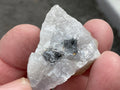 26g Sphalerite and Chalcopyrite in Clear Quartz Specimen from Broken Hill