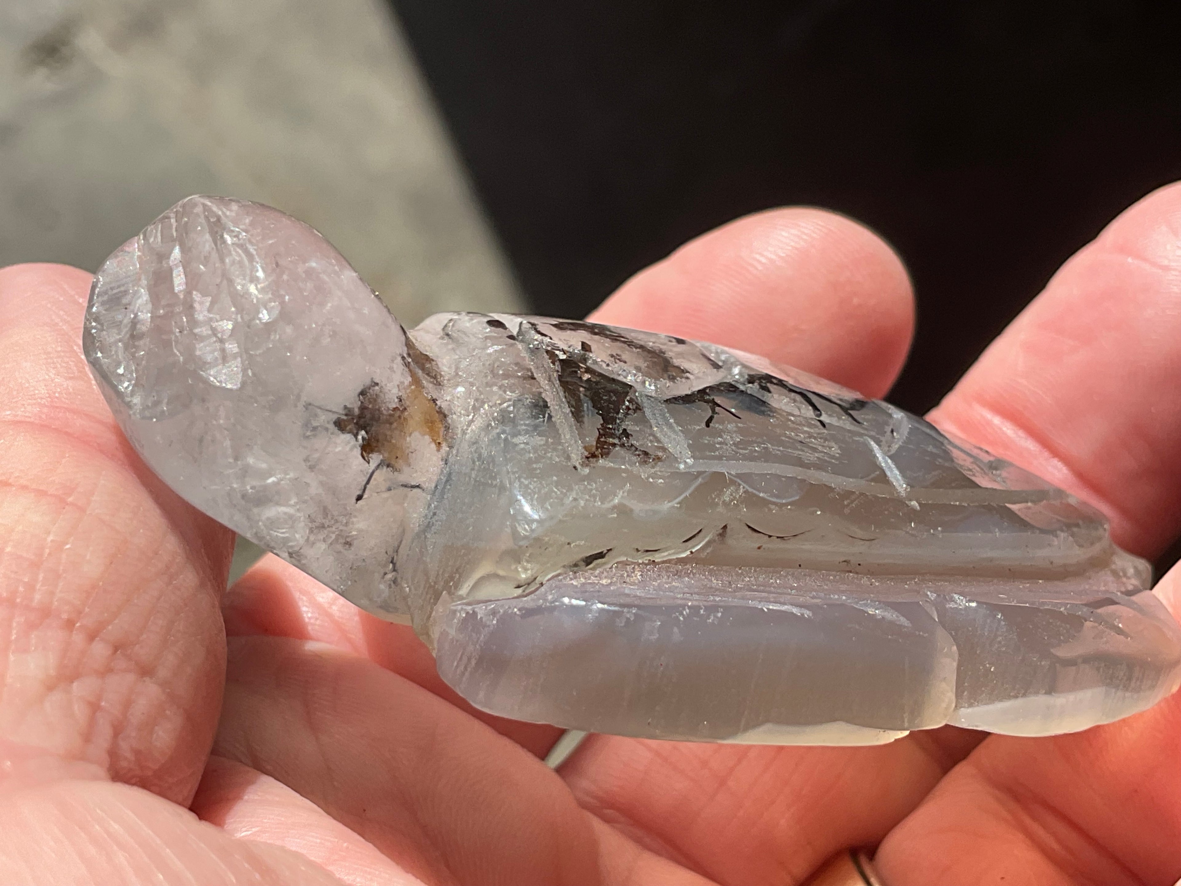 64g Quartz Carved Turtle 1B