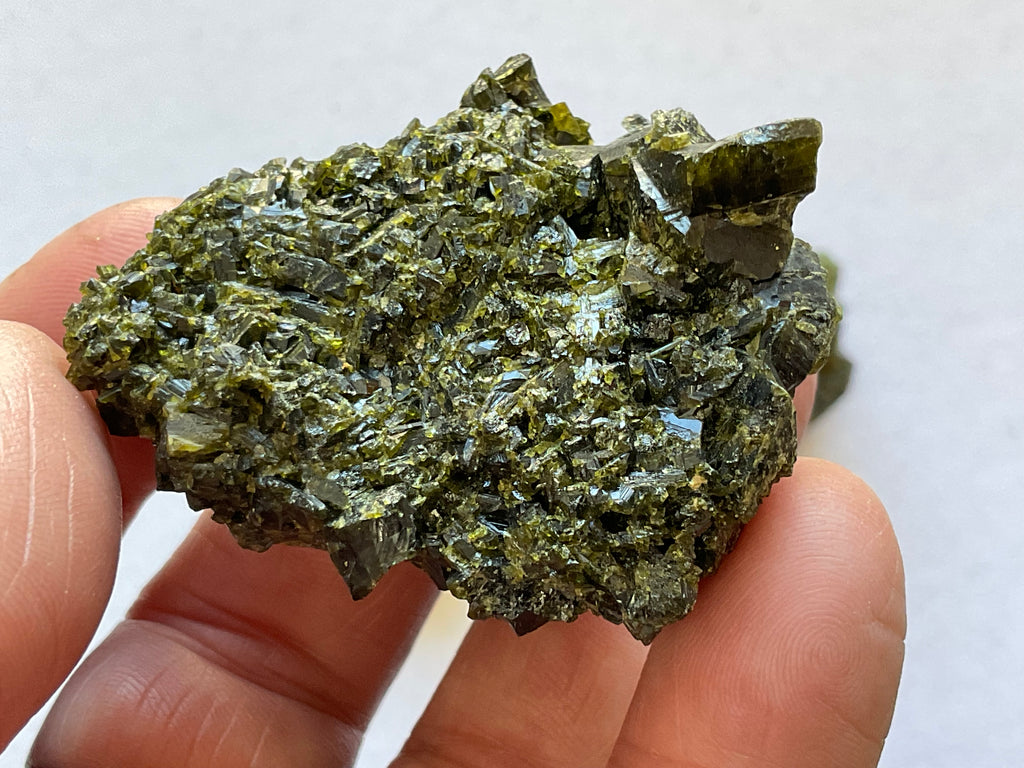 66g Dark Epidote Cluster 2A