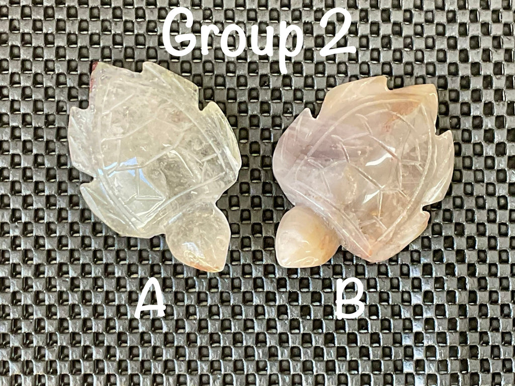92g Quartz Carved Turtle 2A