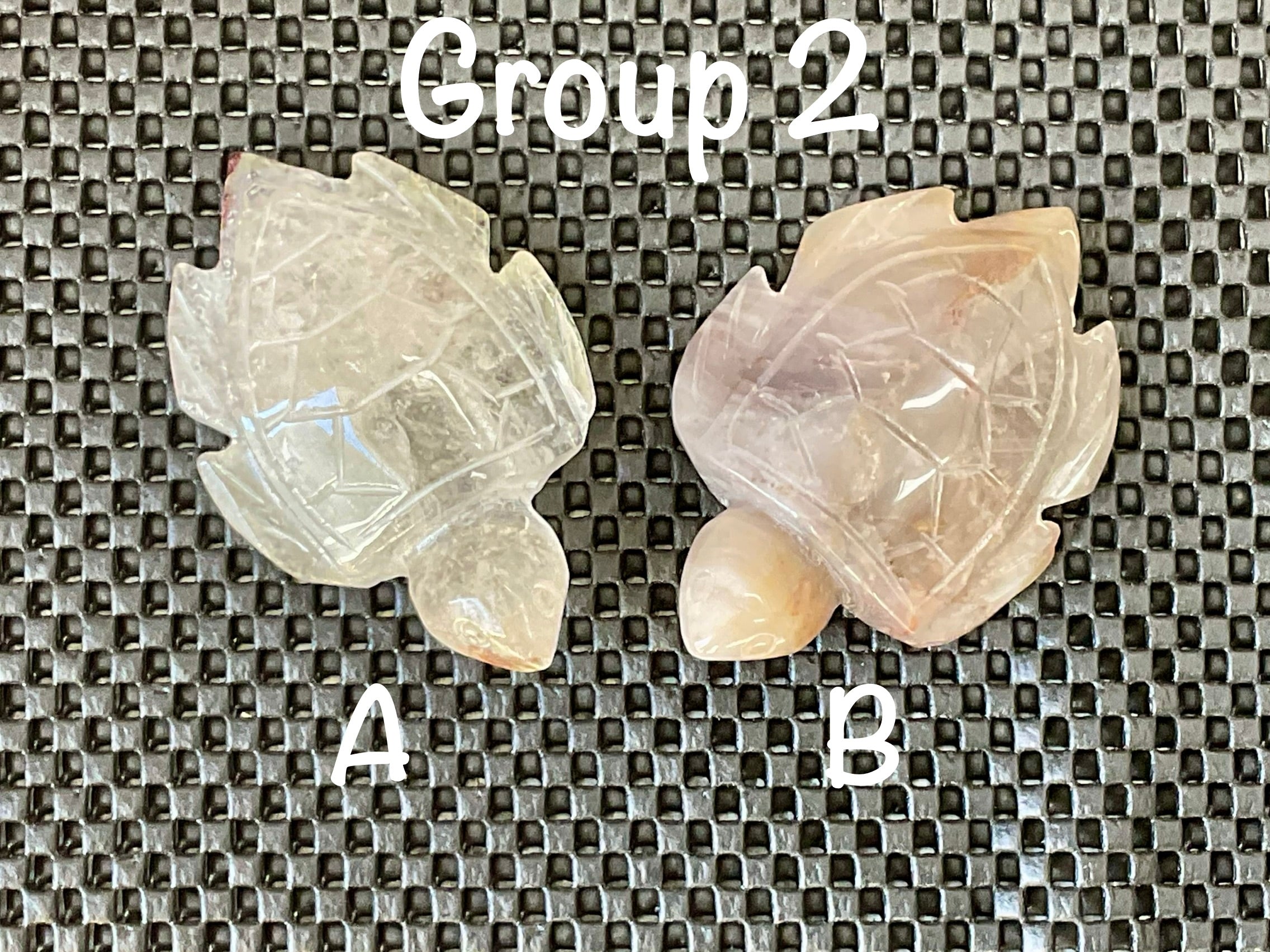 94g Carved Quartz Turtle 2B