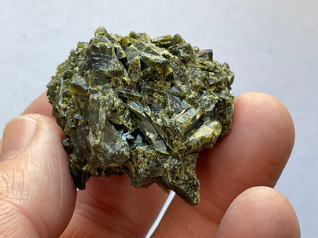 66g Dark Epidote Cluster 2A