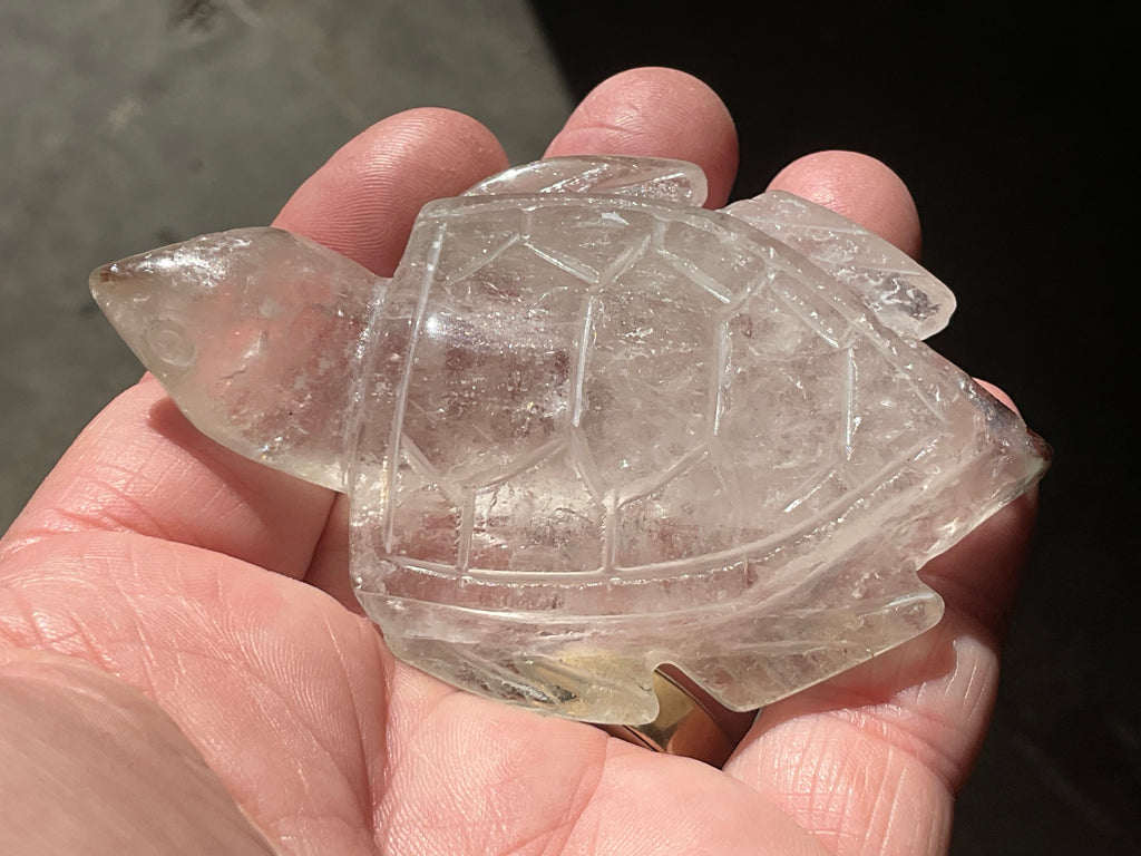 92g Quartz Carved Turtle 2A