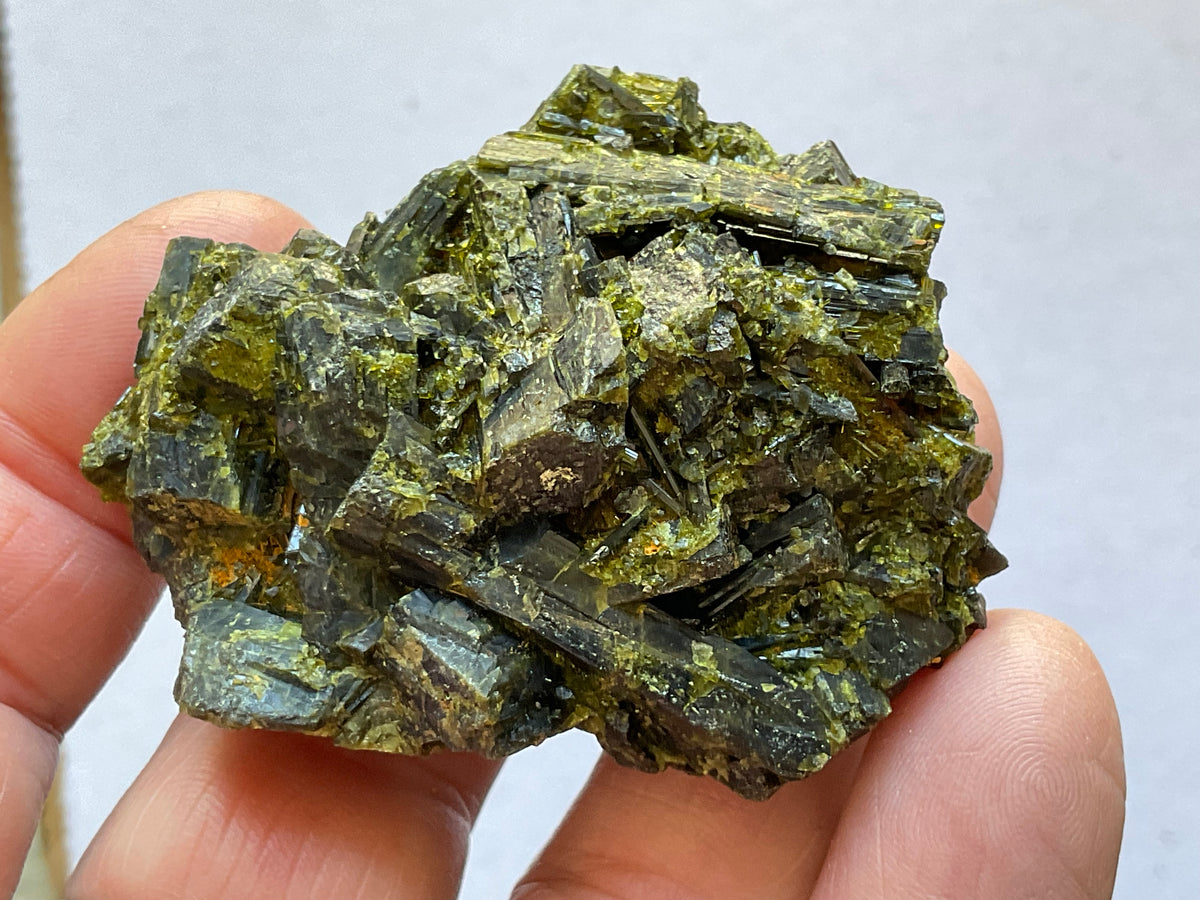 70g Dark Epidote Cluster 2B