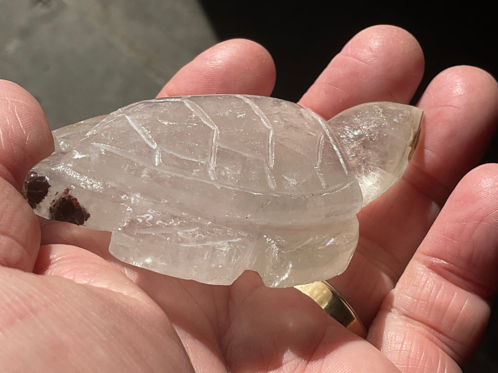 92g Quartz Carved Turtle 2A