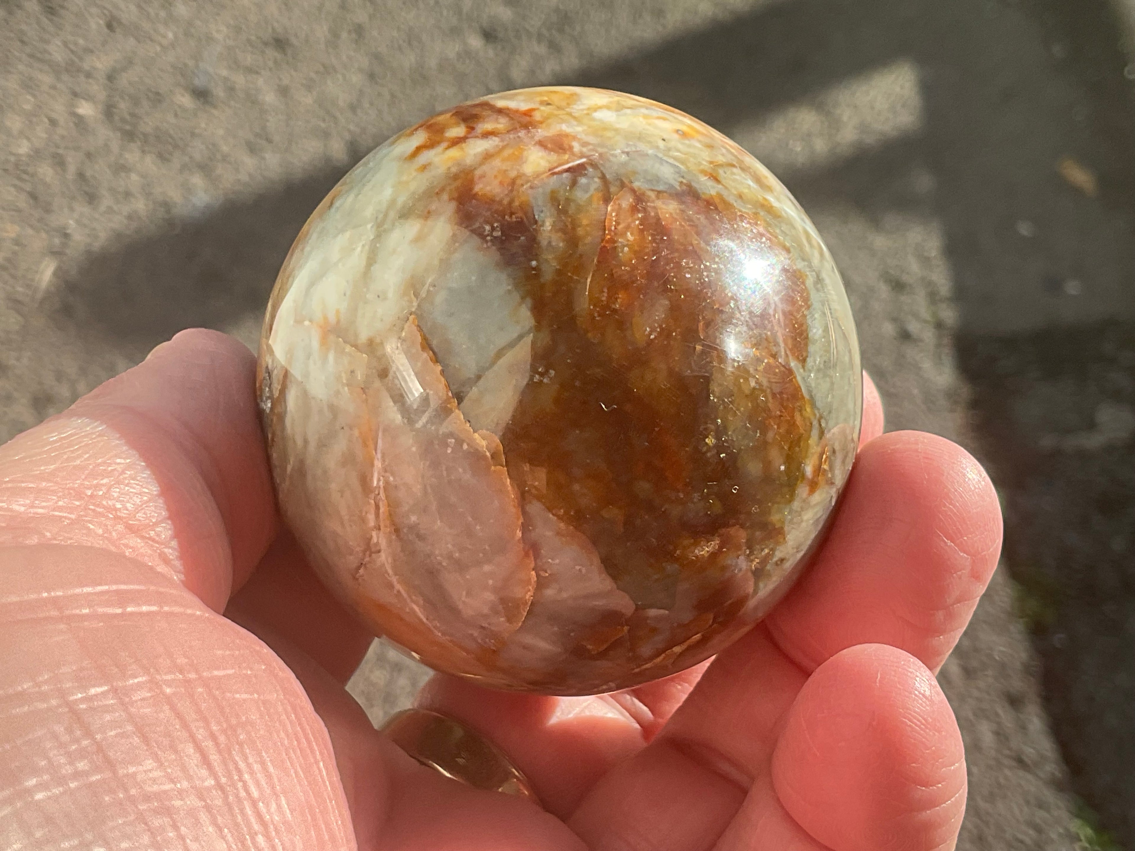 193g Duad Jasper Sphere 1A