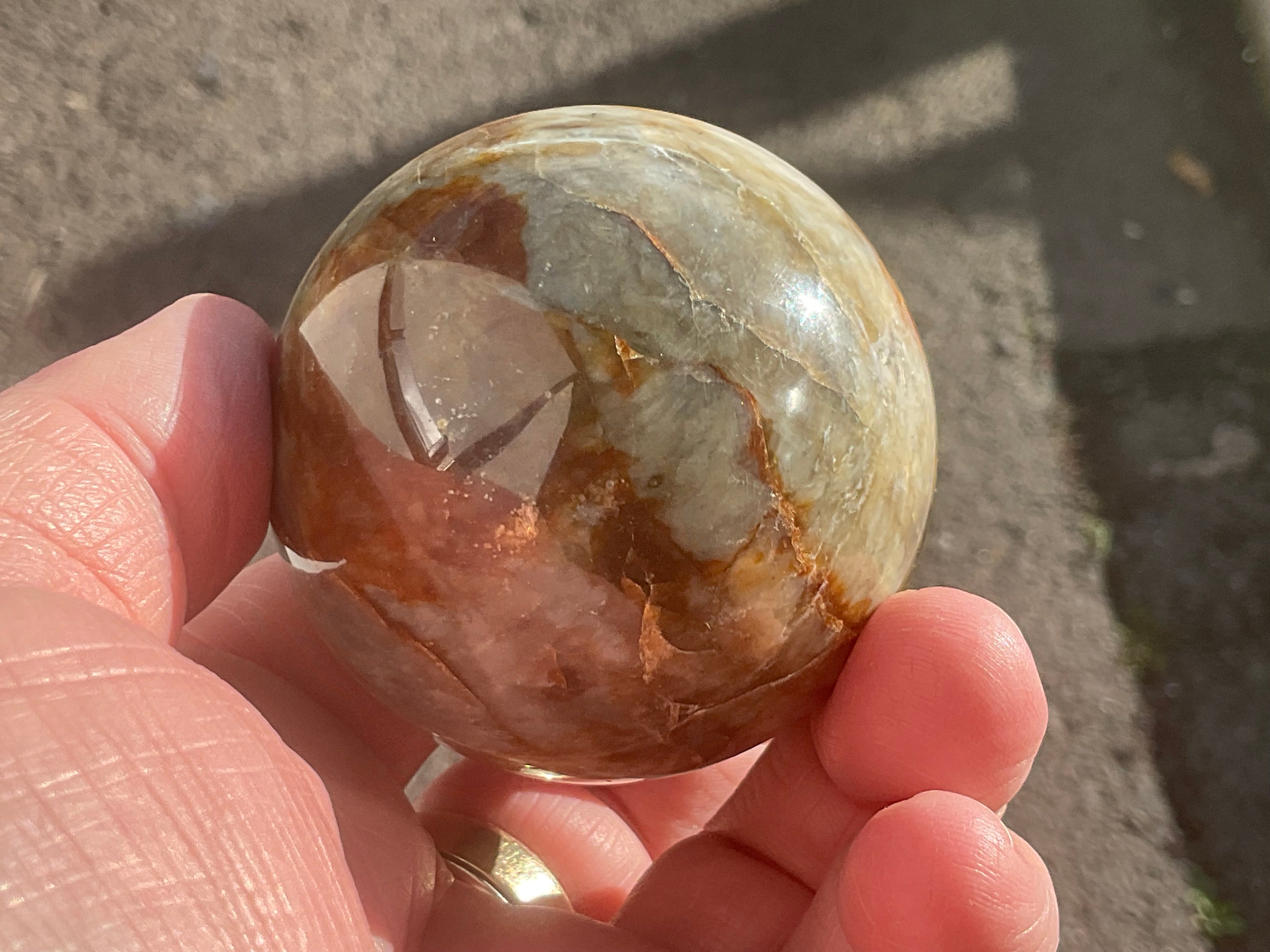 193g Duad Jasper Sphere 1A