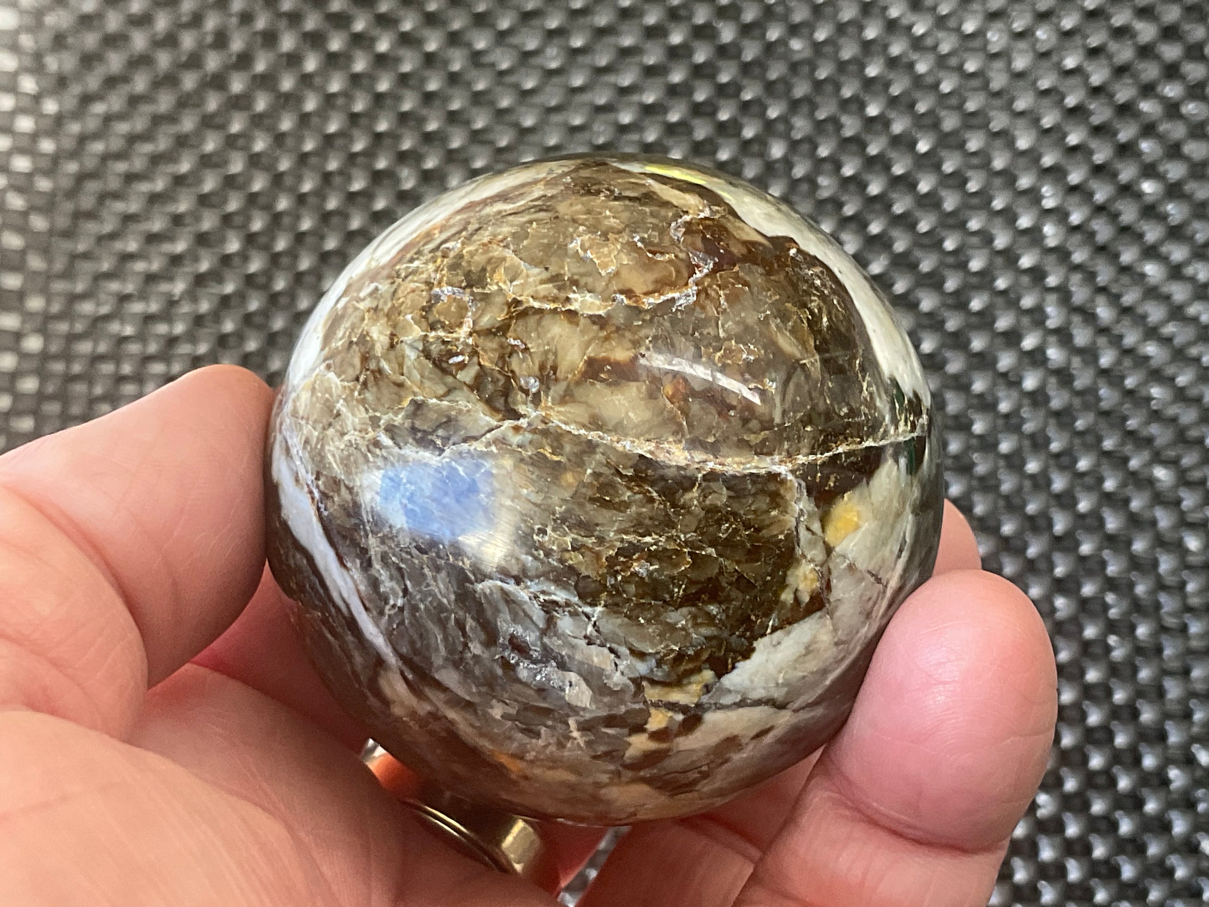 207g Duad Jasper Sphere 1B
