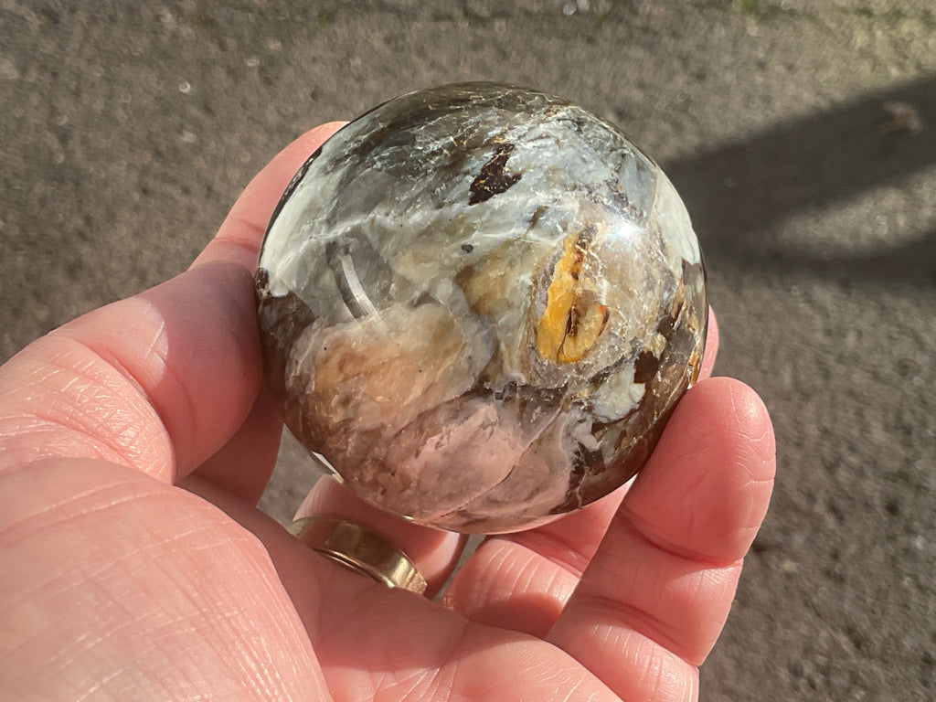 207g Duad Jasper Sphere 1B