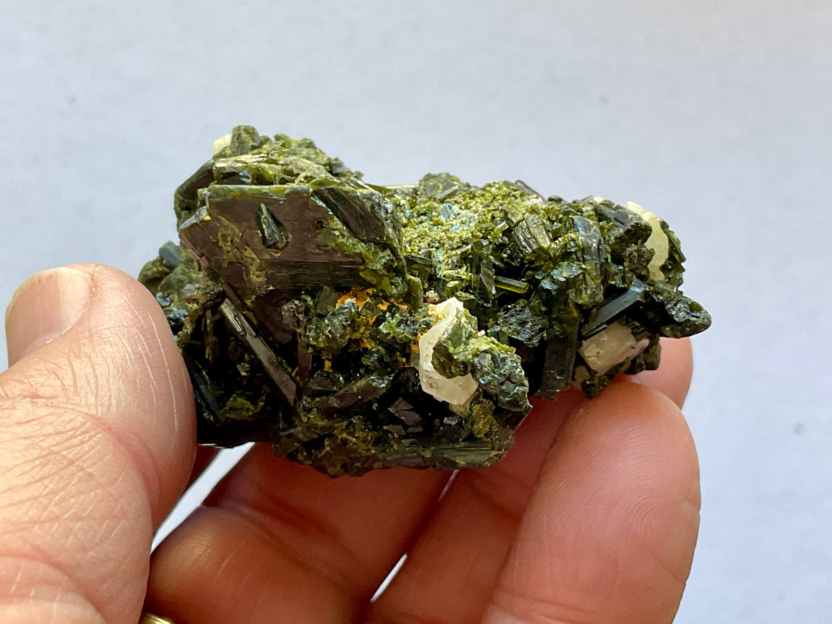 80g Dark Epidote Cluster 3B