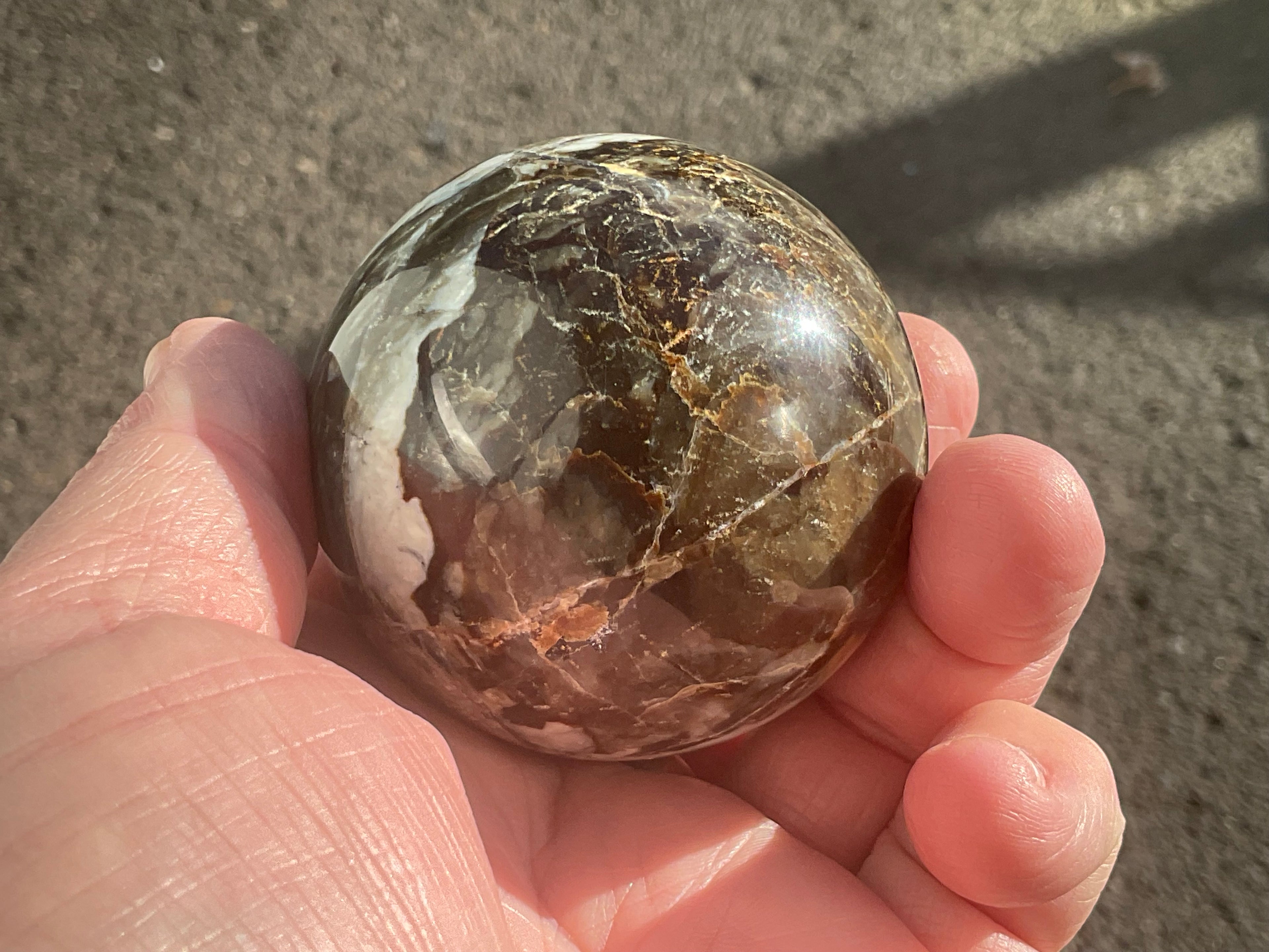 207g Duad Jasper Sphere 1B