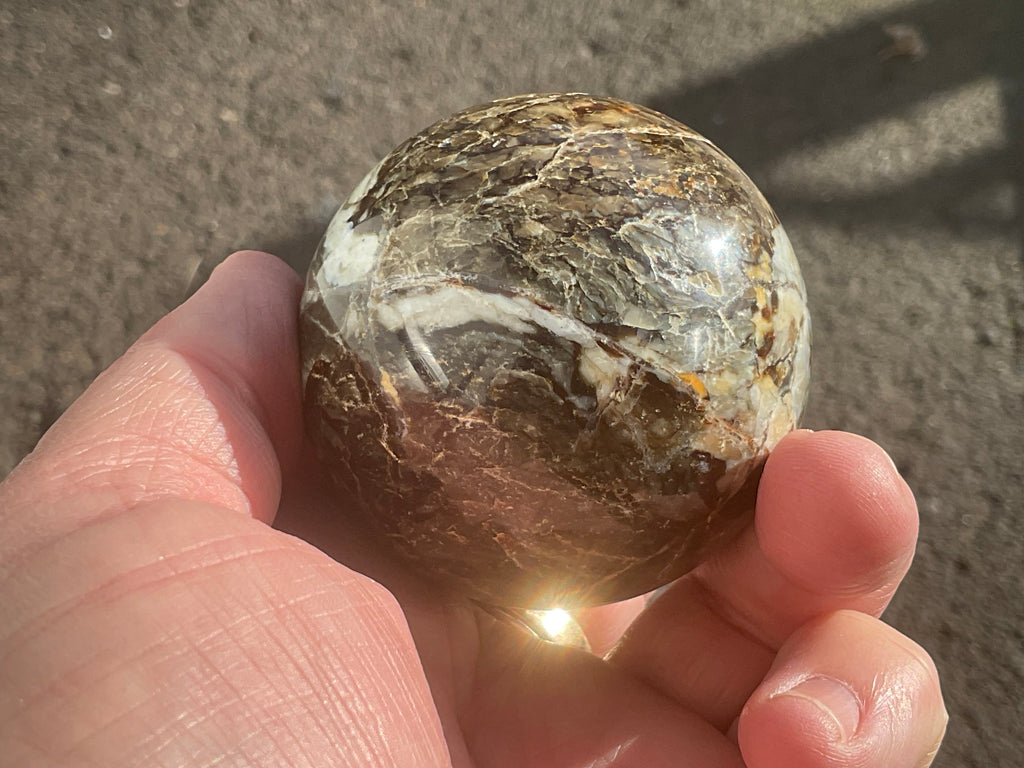 207g Duad Jasper Sphere 1B