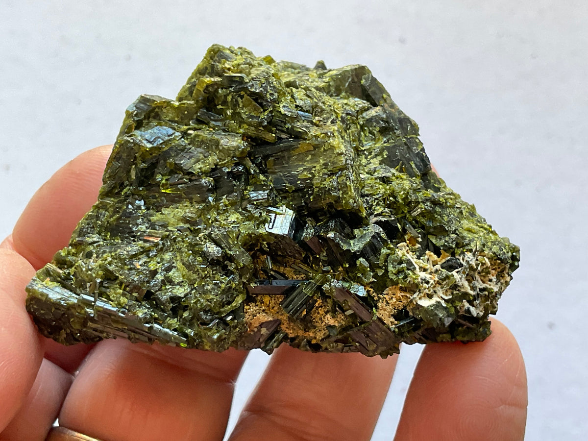 88g Dark Epidote Cluster 3C