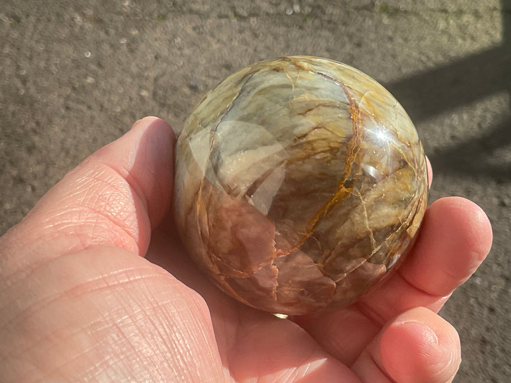 231g Duad Jasper Sphere 2C