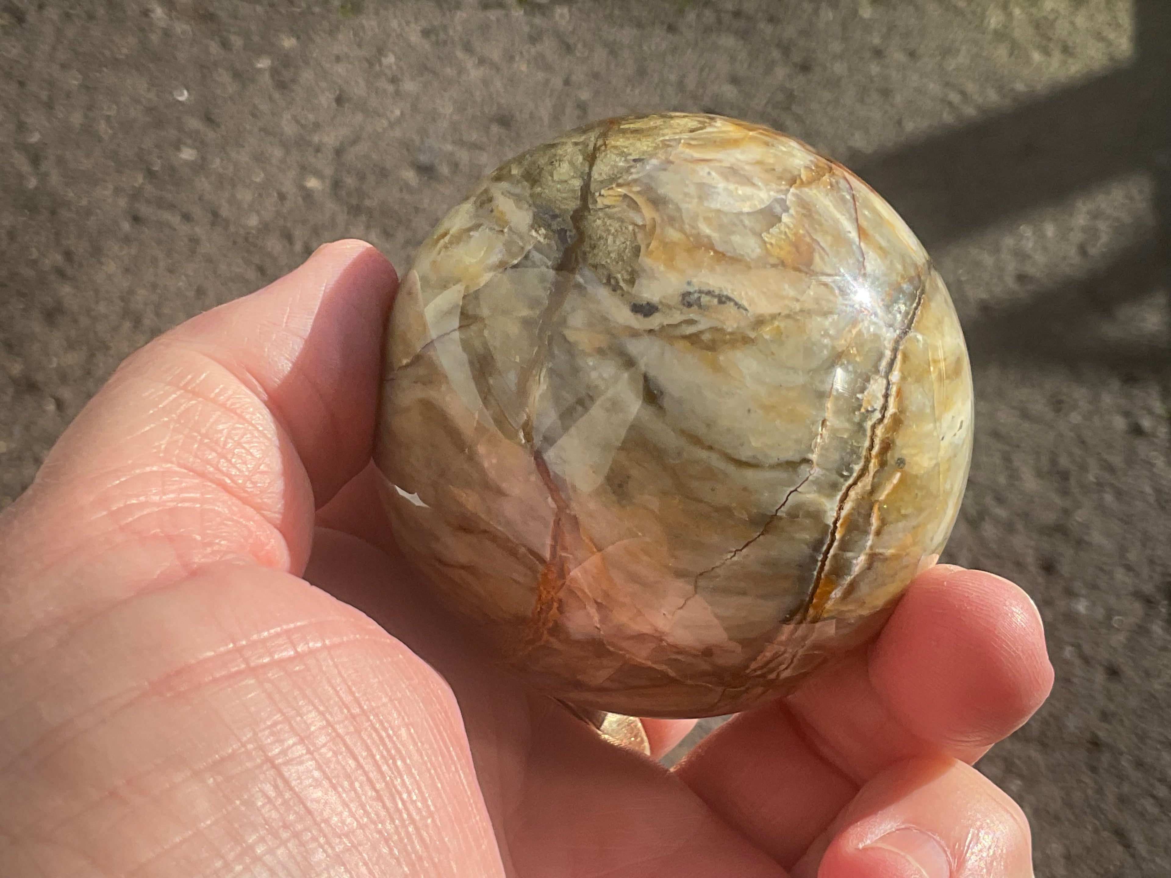 231g Duad Jasper Sphere 2C