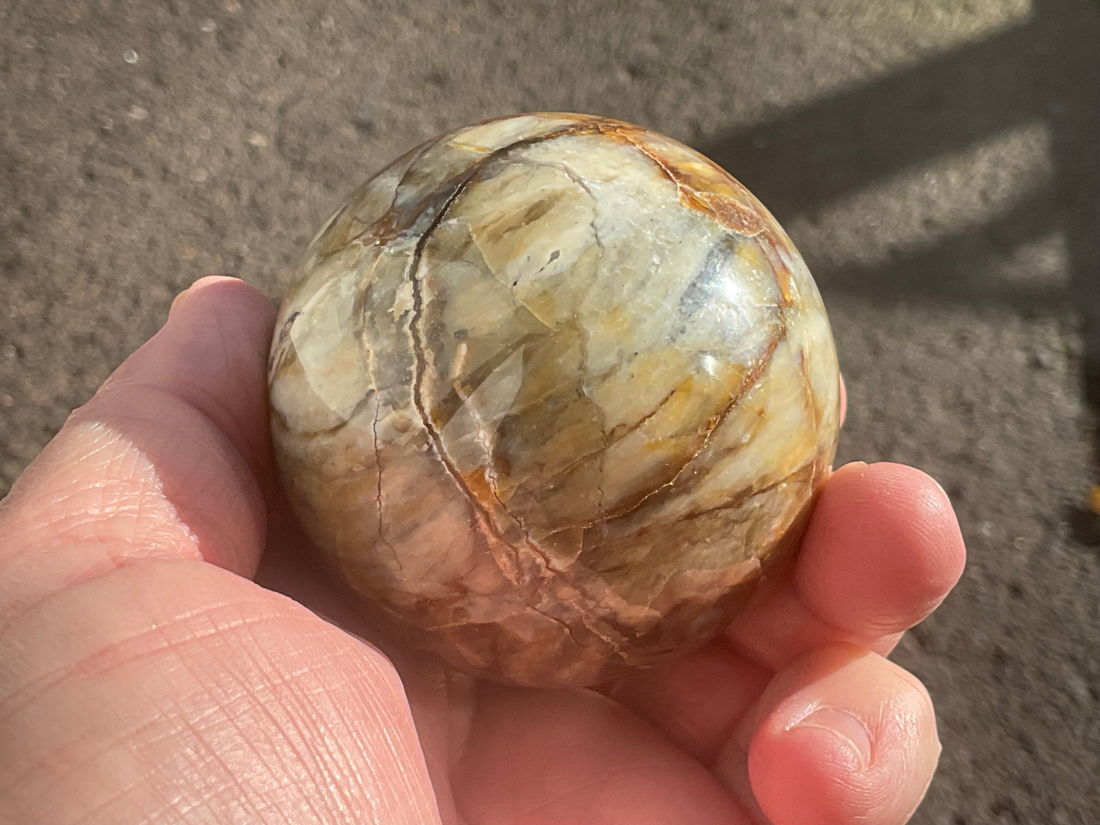 231g Duad Jasper Sphere 2C